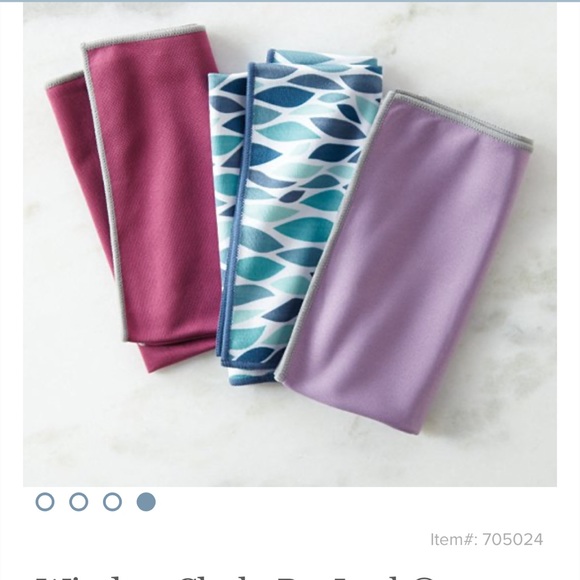 Brand New, Norwex Window Cloth, BacLock® - Amethyst with Graphite trim - Picture 4 of 4